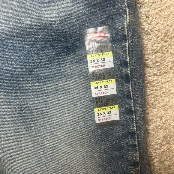 Levi’s 541 Size 36x32 Athletic Taper Jeans Classic Pants Casual - Picture 9 of 11